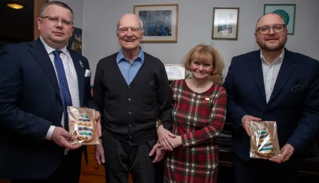 Wizyta u Antoniego Stawikowskiego, 14.04.2025 r.