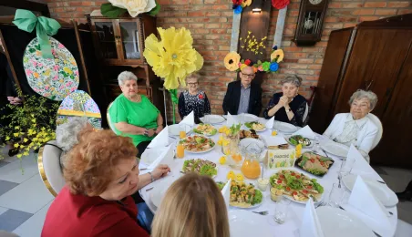 Wielkanocne spotkanie z seniorami, 15.04.2025 r.