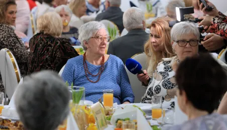 Wielkanocne spotkanie z seniorami, 15.04.2025 r.