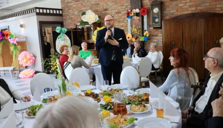 Wielkanocne spotkanie z seniorami, 15.04.2025 r.