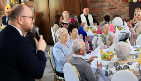 Wielkanocne spotkanie z seniorami, 15.04.2025 r.