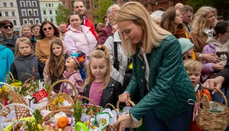 Święconka na Rynku Staromiejskim, 19.04.2025 r. 