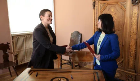 Moneta Holey Dollar w Muzeum Okręgowym, 29.04.2025 r.