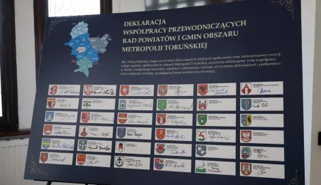 entu Przewodniczących Rad Powiatów i Gmin Obszaru Metropolii Toruńskiej