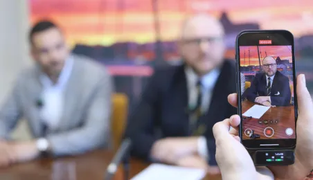 Briefing ws. budowy żłobka przy Heweliusza, 15.04.2025 r.