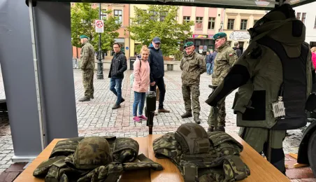 Wystawa sprzętu na Rynku Nowomiejskim, 17.05.2025 r.