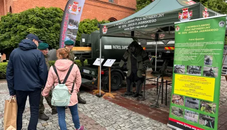 Wystawa sprzętu na Rynku Nowomiejskim, 17.05.2025 r.