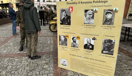 Wystawa sprzętu na Rynku Nowomiejskim, 17.05.2025 r.