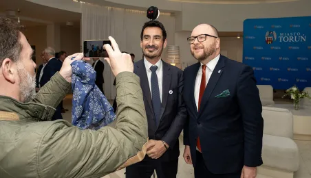 Toruń przywitał gości z Think Tank Forum