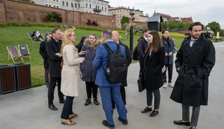 Toruń zachwycił gości