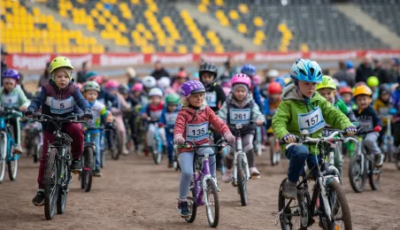 Zawody rowerowe na Motoarenie, 18.05.2025 r.