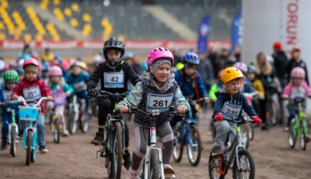 Zawody rowerowe na Motoarenie, 18.05.2025 r.