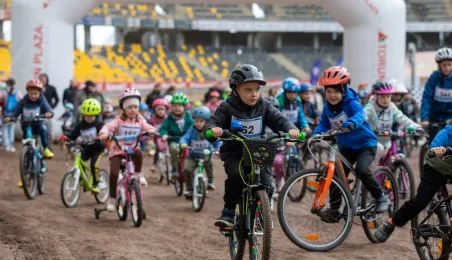 Zawody rowerowe na Motoarenie, 18.05.2025 r.