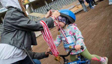 Zawody rowerowe na Motoarenie, 18.05.2025 r.