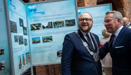Wernisaż wystawy „35 lat samorządnego Torunia", 27.05.2025 r.