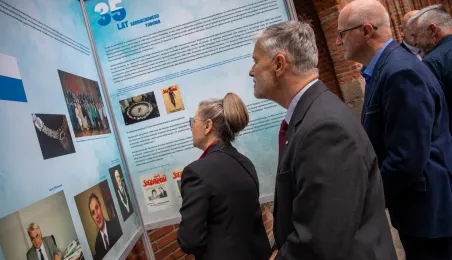 Wernisaż wystawy „35 lat samorządnego Torunia", 27.05.2025 r.