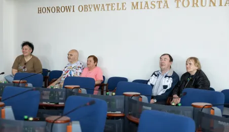 Seniorzy w Urzędzie Miasta Torunia, 5.06.2025 r.