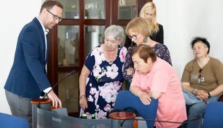 Seniorzy w Urzędzie Miasta Torunia, 5.06.2025 r.