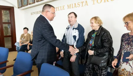 Seniorzy w Urzędzie Miasta Torunia, 5.06.2025 r.
