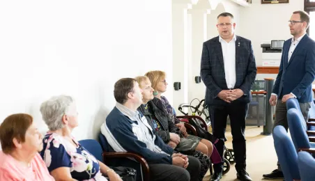 Seniorzy w Urzędzie Miasta Torunia, 5.06.2025 r.