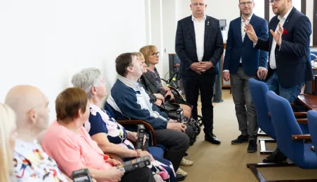 Seniorzy w Urzędzie Miasta Torunia, 5.06.2025 r.