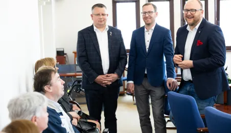 Seniorzy w Urzędzie Miasta Torunia, 5.06.2025 r.