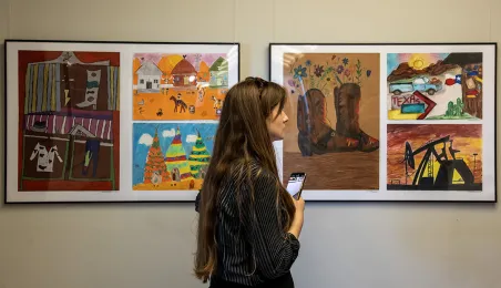 Gala finałowa konkursu plastycznego "Ale Texas"