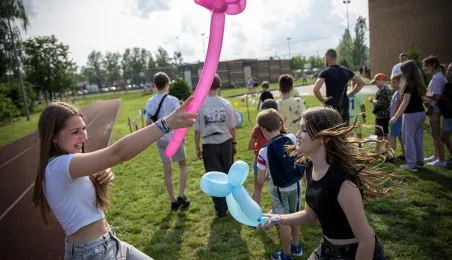 Festyn z okazji Dnia Dziecka w SP nr 35