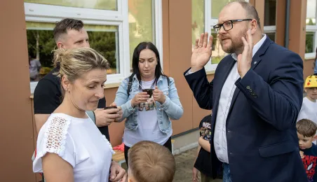 Festyn z okazji Dnia Dziecka w SP nr 35