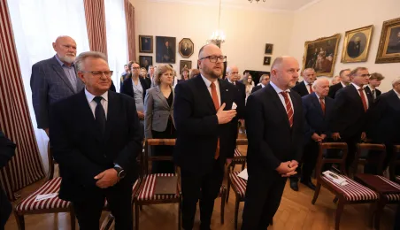 Wręczenie nominacji konsulowi honorowemu Peru w Toruniu