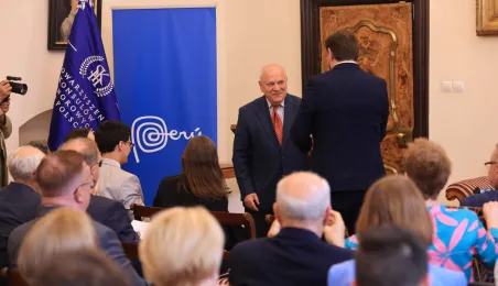 Wręczenie nominacji konsulowi honorowemu Peru w Toruniu