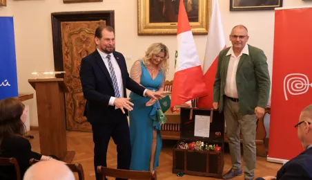 Wręczenie nominacji konsulowi honorowemu Peru w Toruniu
