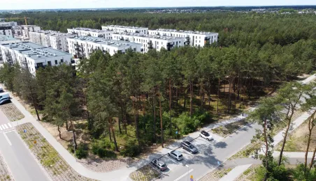 Miejsce, w którym budowany będzie żłobek na osiedlu Jar