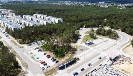 Miejsce, w którym budowany będzie żłobek na osiedlu Jar