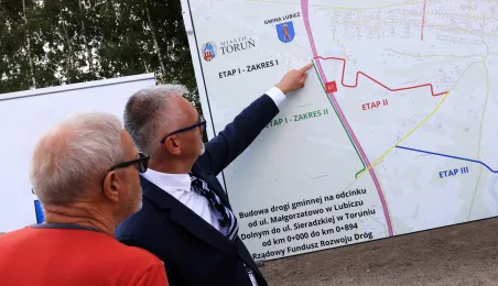 Toruń połączony z Lubiczem