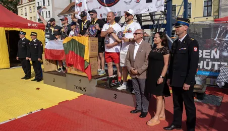 Medale na najtwardszych strażaków