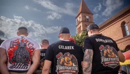 Medale na najtwardszych strażaków