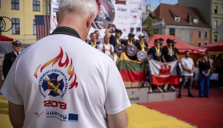 Medale na najtwardszych strażaków