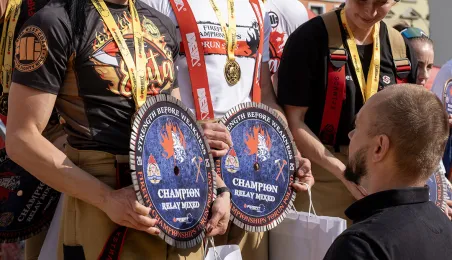 Medale na najtwardszych strażaków