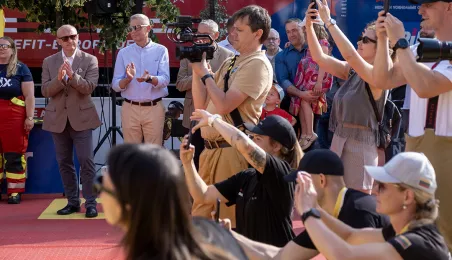 Medale na najtwardszych strażaków