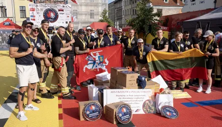 Medale na najtwardszych strażaków