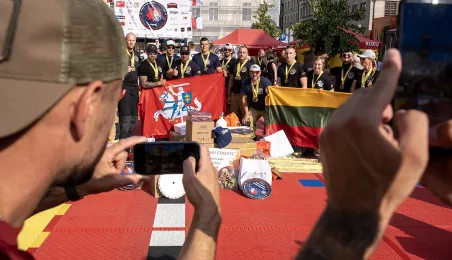 Medale na najtwardszych strażaków