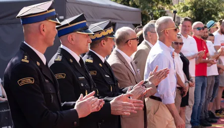 Medale na najtwardszych strażaków