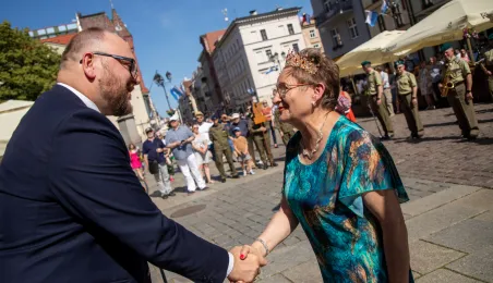 Intronizacja Króla Kurkowego.