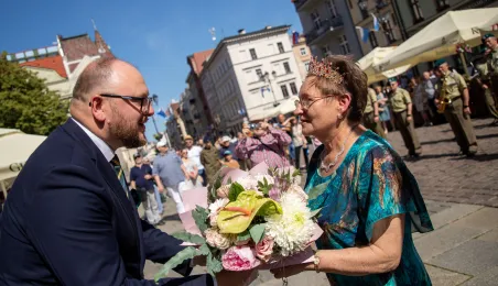 Intronizacja Króla Kurkowego.