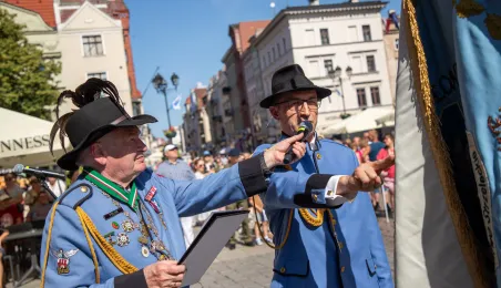 Intronizacja Króla Kurkowego.