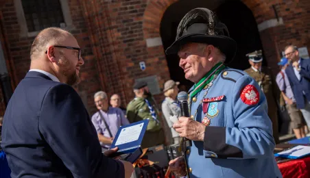 Intronizacja Króla Kurkowego.