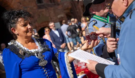 Intronizacja Króla Kurkowego.