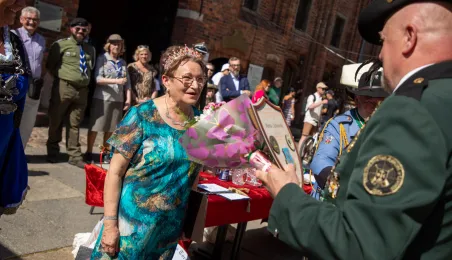 Intronizacja Króla Kurkowego.