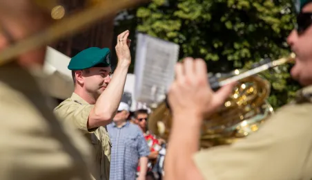 Intronizacja Króla Kurkowego.